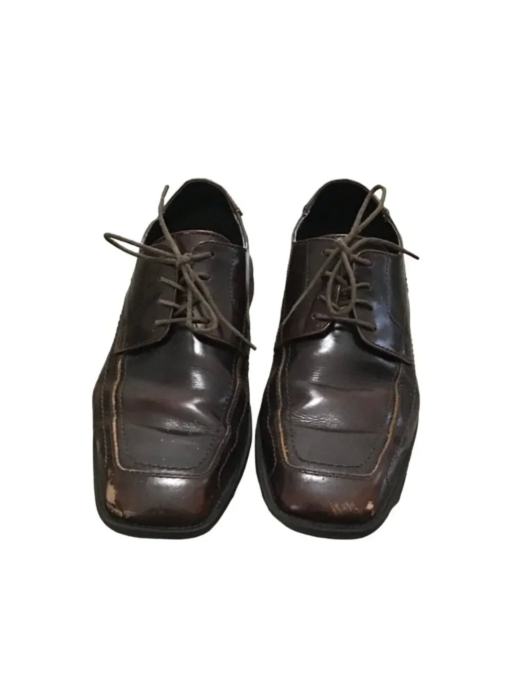 ALFANI LEATHER MENS DRESS SHOES SIZE 12